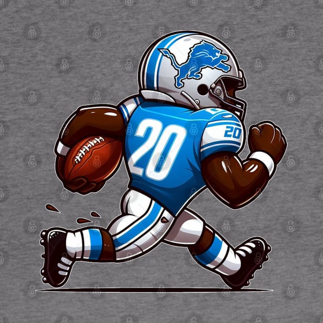 Lions Football by Corecustom